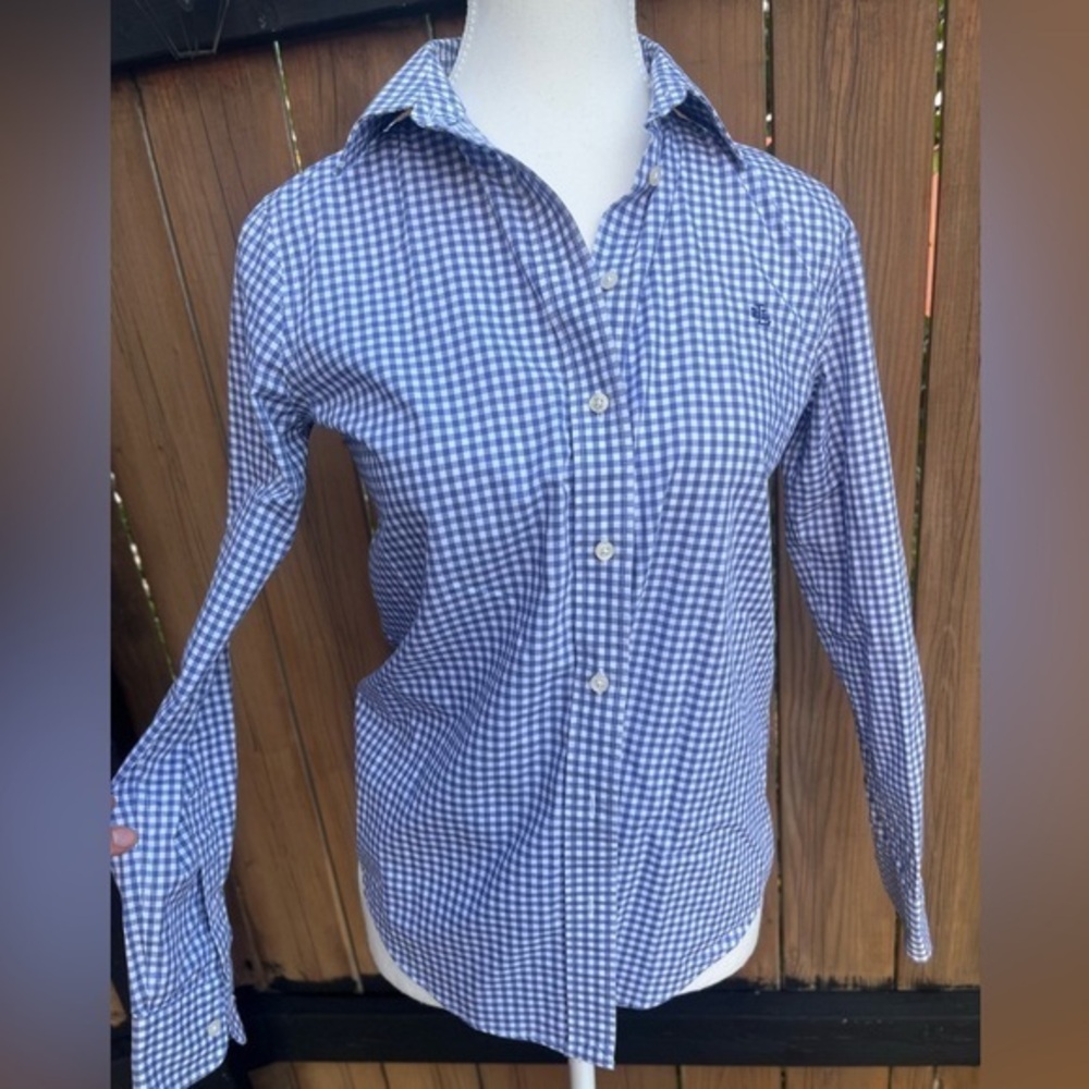 Ralph Lauren Blue Checkered Shirt